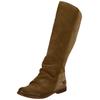 Stiefel FELMINI "Felmini Stiefel Veloursleder", Damen, Gr. 39, grau, Veloursleder, casual, Schuhe