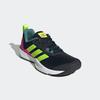 Trainingsschuh ADIDAS PERFORMANCE, Gr. 44,5, core schwarz, lucid lemon, shock pink, Textil, sportlich, Schuhe