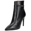 High-Heel-Stiefelette NERO GIARDINI "Nero Giardini Stiefelette Nappaleder", Damen, Gr. 38, schwarz, Nappaleder, casual, Schuhe