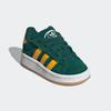 Sneaker ADIDAS ORIGINALS "CAMPUS 00S COMFORT CLOSURE ELASTIC LACES KIDS", Kinder, Gr. 27, collegiate grün, crew gelb, cloud weiß, Leder, Synthetik, sportlich, Schuhe, für Kinder