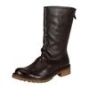 Bikerboots FELMINI "Felmini Stiefel Leder", Damen, Gr. 37, rot (dunkelrot), Leder, casual, Schuhe