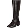 Bikerboots FELMINI "Felmini Stiefel Leder", Damen, Gr. 39, schwarz, Leder, casual, Schuhe