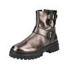 Stiefelette GABOR COMFORT "Gabor Comfort Stiefelette Leder", Damen, Gr. 38,5, braun (bronze), Leder, casual, Schuhe