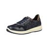 Sneaker ARA "Ara Sneaker Leder", Damen, Gr. 43, blau (blau, braun), Leder, casual, Schuhe