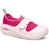 Badeschuh CROCS "Swiftwater Splash", Kinder, Gr. 24, rosa (rosa, pink), Croslite, Textil, casual, Schuhe, Wassersandale, Clog für den Strand mit Anziehlasche