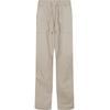 Stoffhose URBAN CLASSICS "Urban Classics Loose Fit Pants With Darts", Herren, Gr. 4XL, US-Größen, chalkdust, 80% Baumwolle (Bio), 18% Polyester (Recycelt), 2% Elasthan, unifarben, loose fit, Hosen