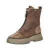 Stiefelette PAUL GREEN "Paul Green Stiefelette Veloursleder", Damen, Gr. 39, braun, Veloursleder, casual, Schuhe