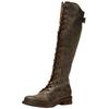 Bikerboots FELMINI "Felmini Stiefel Leder", Damen, Gr. 38, braun (tobacco), Leder, casual, Schuhe