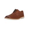 Schnürschuh CLARKS "Atticus LTLace", Herren, Gr. 45, braun, Leder, klassisch, Schuhe, mit Cushion-Plus-Fußbett