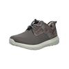 Schnürschuh JOSEF SEIBEL "Josef Seibel Halbschuhe Leder/Textil", Herren, Gr. 44, grau, Leder, Textil, casual, Schuhe