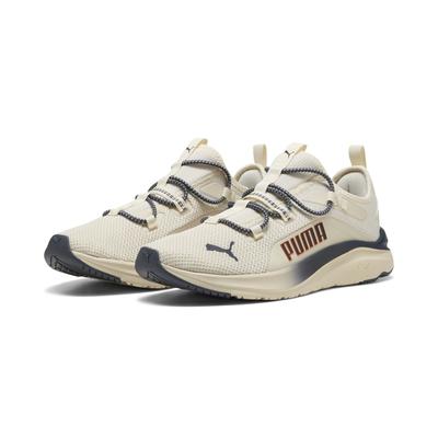 Laufschuh PUMA "Softride Rift Bold 3 Sneakers Herren", Gr. 43, alpine snow rickie orange weiß, Obermaterial: Textil, Synthetik; Futter: Textil; Innensohle: Textil; Laufsohle: Synthetik, Gummi, Schuhe Image