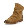 Stiefelette FELMINI "Felmini Stiefelette Leder", Damen, Gr. 39, grau (stone), Leder, casual, Schuhe