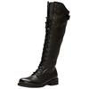 Bikerboots FELMINI "Felmini Stiefel Leder", Damen, Gr. 39, schwarz, Leder, casual, Schuhe