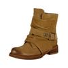 Stiefelette FELMINI "Felmini Stiefelette Veloursleder", Damen, Gr. 39, braun (hellbraun), Veloursleder, casual, Schuhe