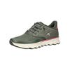 Sneaker TAMARIS "Tamaris Sneaker Lederimitat/Textil", Damen, Gr. 38, grün (olive), Lederimitat, Textil, casual, Schuhe