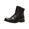 Schnürstiefelette FELMINI "Felmini Stiefelette Leder", Damen, Gr. 40, schwarz, Leder, casual, Schuhe
