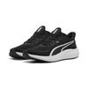 Laufschuh PUMA "SKYROCKET LITE 2", Gr. 42,5, schwarz-weiß (puma schwarz, puma weiß, puma silber), Textil, sportlich, Schuhe