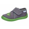Hausschuh LICO "Hausschuh Cookie Boy", Gr. 28, grau, Synthetik, Schuhe
