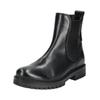 Stiefelette GABOR COMFORT "Gabor Comfort Stiefelette Leder/Textil", Damen, Gr. 38,5, schwarz, Leder, Textil, casual, Schuhe