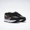Sneaker REEBOK CLASSIC "REEBOK GLIDE RIPPLE DOUBLE", Gr. 36, schwarz, weiß, rose gold, Synthetik, Textil, sportlich, Schuhe
