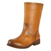 Stiefel FELMINI "Felmini Stiefel Leder", Damen, Gr. 38, braun (mittelbraun), Leder, casual, Schuhe