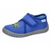Hausschuh LICO "Hausschuh Cookie Boy", Gr. 21, blau, Synthetik, Schuhe