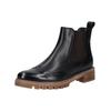 Stiefelette ARA "Ara Stiefelette Leder/Textil", Damen, Gr. 41, blau (dunkelblau), Leder, Textil, casual, Schuhe