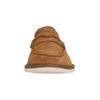 Slipper CLARKS "Atticus", Herren, Gr. 45, braun, Leder, casual, Schuhe, mit komfortabler Polsterung