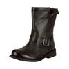 Stiefelette FELMINI "Felmini Stiefelette Leder", Damen, Gr. 41, braun (dunkelbraun), Leder, casual, Schuhe