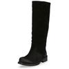 Stiefel FELMINI "Felmini Stiefel Leder", Damen, Gr. 39, schwarz, Leder, casual, Schuhe