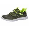 Sneaker LICO "Freizeitschuh Randy V A", Kinder, Gr. 24, grün, Synthetik, Schuhe
