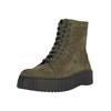 Stiefelette CLARKS "Torhill Rise", Damen, Gr. 39, grün, casual, Schuhe, mit subtilem Reißverschluss für einfaches Anziehen