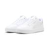 Sneaker PUMA "Caven 2.0 Holo 2.0 Sneakers Mädchen", Kinder, Gr. 39, weiß (weiß mauve mist silber pink metallic), Obermaterial: Synthetik; Futter: Textil; Innensohle: Textil; Laufsohle: Gummi, Schuhe