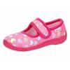 Hausschuh LICO "Hausschuh Cookie Girl", Gr. 26, rosa, Synthetik, Schuhe
