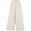Bequeme Jeans URBAN CLASSICS "Urban Classics Ladies Wide Leg Light Denim Pants", Damen, Gr. 28, Normalgrößen, beige (sandweiß), 100% Baumwolle, unifarben, casual, Jeans