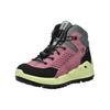 Schnürstiefelette RICOSTA "Ricosta Stiefelette Veloursleder", Kinder, Gr. 35, lila, Veloursleder, casual, Schuhe