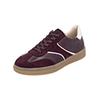 Sneaker REMONTE "Remonte Sneaker Glattleder", Damen, Gr. 37, rot (weinrot), Glattleder, casual, Schuhe