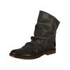Stiefelette FELMINI "Felmini Stiefelette Leder", Damen, Gr. 42, schwarz, Leder, casual, Schuhe