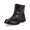 Stiefelette FELMINI "Felmini Stiefelette Leder", Damen, Gr. 37, schwarz, Leder, casual, Schuhe
