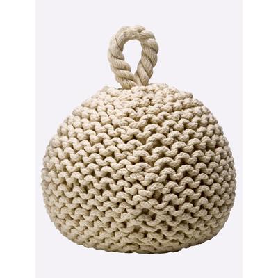 Türstopper, beige, B:17cm H:20cm T:17cm, Kunststoff, Polyester, Türstopper Image