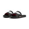 Sneaker PUMA "Formula 1 Leadcat 2.0 Logo Slides Erwachsene", Gr. 42, schwarz-weiß (schwarz, weiß), Obermaterial: Synthetik; Futter: Textil; Innensohle: Synthetik; Laufsohle: Synthetik, Schuhe