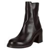 Stiefelette FELMINI "Felmini Stiefelette Leder", Damen, Gr. 41, schwarz, Leder, casual, Schuhe