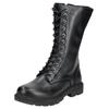 Schnürstiefel ANDREA CONTI "Andrea Conti Stiefel Leder", Damen, Gr. 37, schwarz, Leder, casual, Schuhe