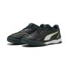 Fußballschuh PUMA "IBERO Fußballschuhe Erwachsene", Gr. 45, schwarz grün terrain fizzy light gelb, Obermaterial: Synthetik, Textil; Futter: Textil; Innensohle: Textil; Laufsohle: Gummi, Schuhe