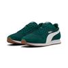 Sneaker PUMA "ST MILER", Gr. 38, grün (schwarz myrtle, puma weiß, gum), Textil, sportlich, Schuhe