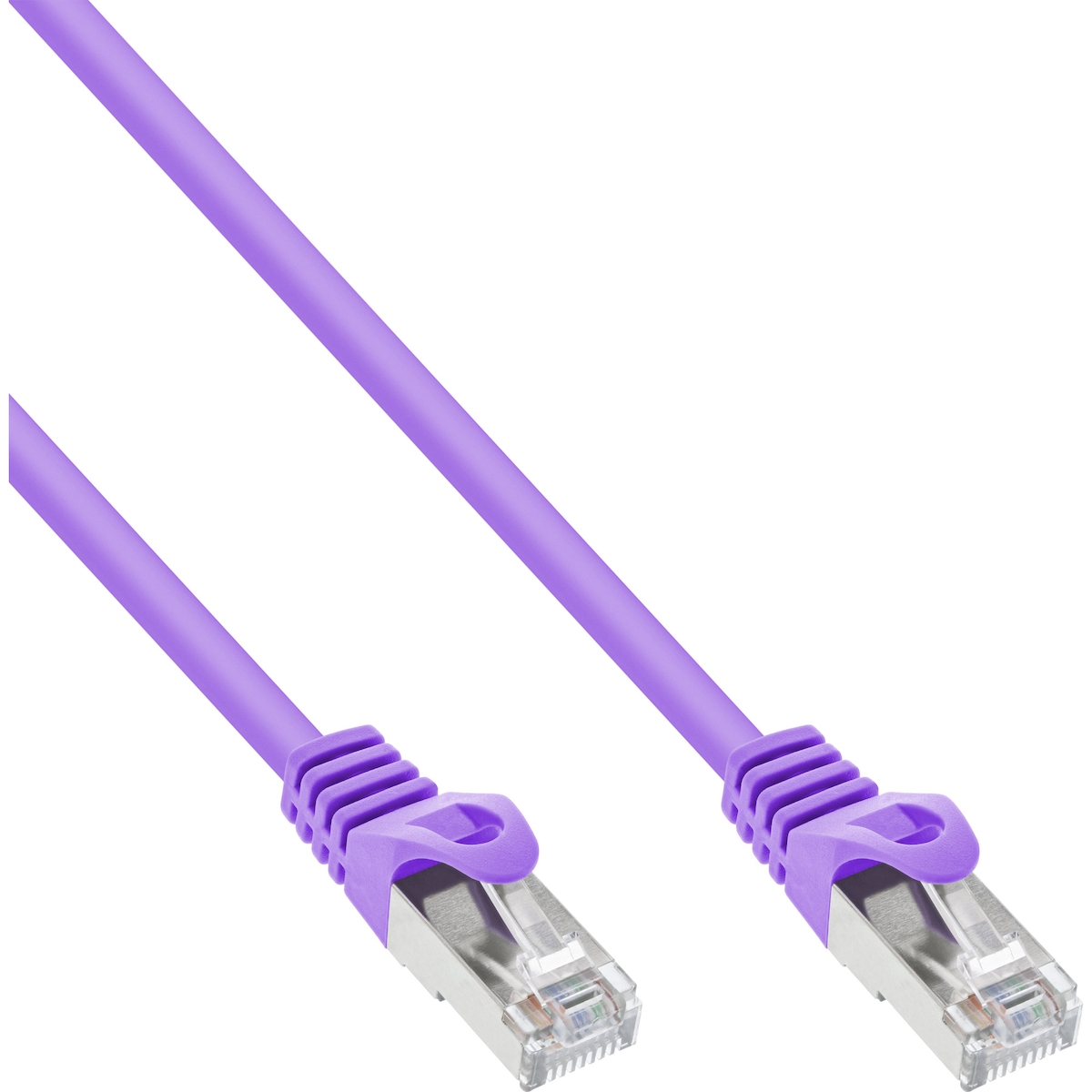InLine® Patchkabel, SF/UTP, Cat.5e, violett, 10m Image