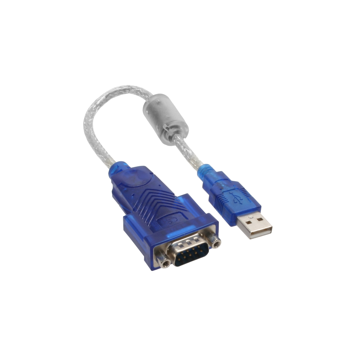 InLine® USB zu Seriell Adapterkabel Premium, Stecker A an 9pol Sub D Stecker Image