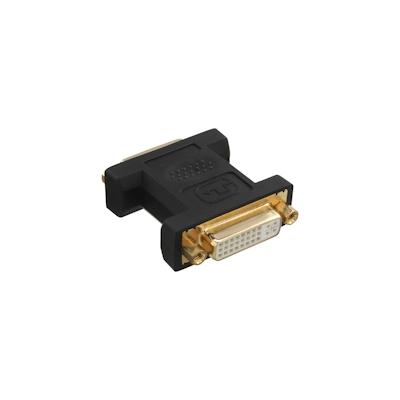 InLine® DVI-I Adapter, Digital + Analog 24+5 Buchse / Buchse, vergoldet Image