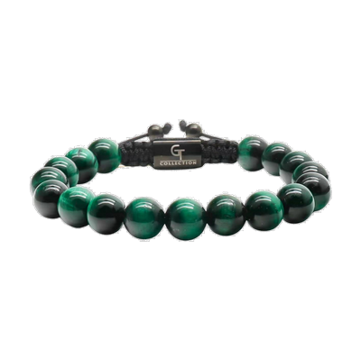 GT Collection Armband 'Single-Bead' green Grün Herren Image