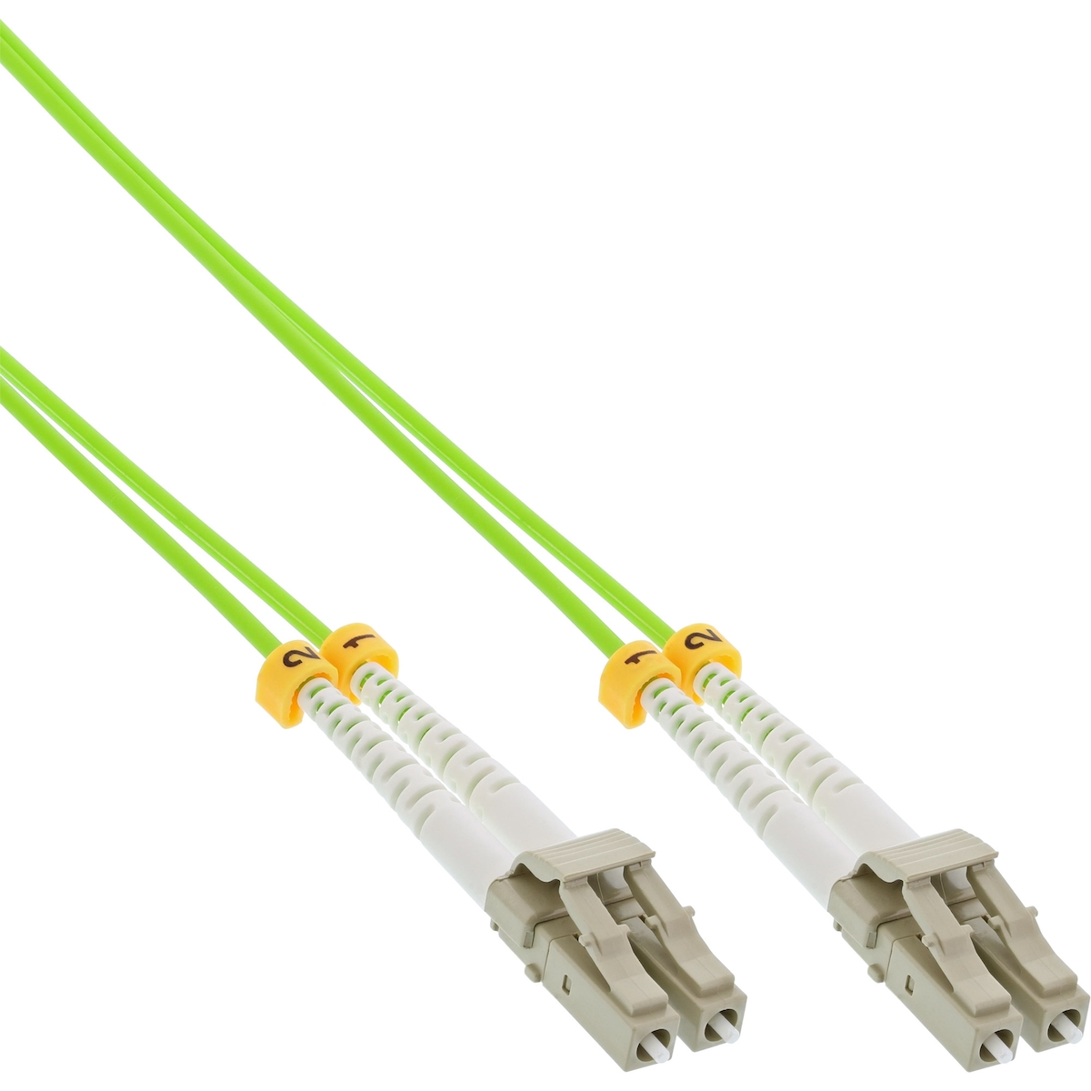 InLine® LWL Duplex Kabel, LC/LC, 50/125µm, OM5, 5m Image